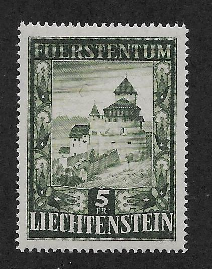 LIECHTENSTEIN SC# 264  VF/MLH 1952