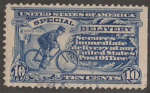 U.S. Scott #E6 Special Delivery Stamp - Used Single