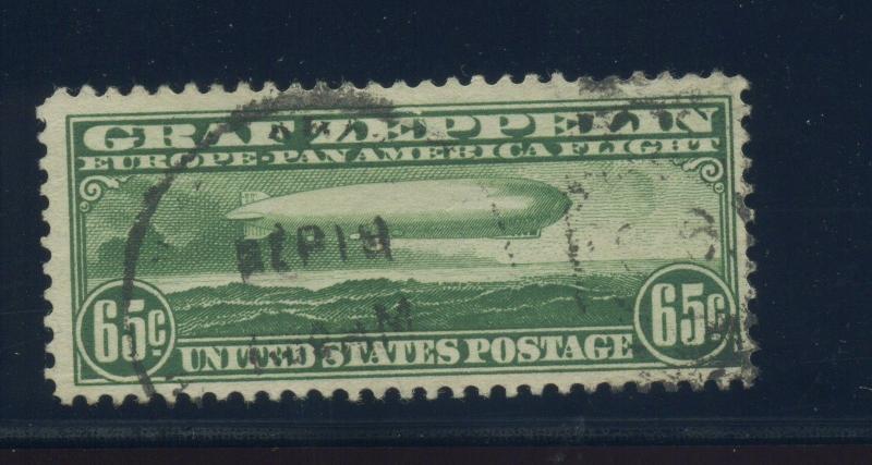 Scott #C13 Graf Zeppelin Air Mail Used Stamp (Stock #C13-146)