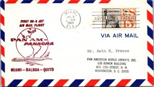 FFC 1964 - PAN AM Panagra - Miami, Fla to Ecuador - F35582