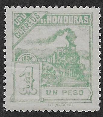 HONDURAS SC# 110  FVF/MOG 1898