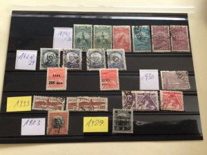 Brazil 1928 to 1933 used stamps  A12701