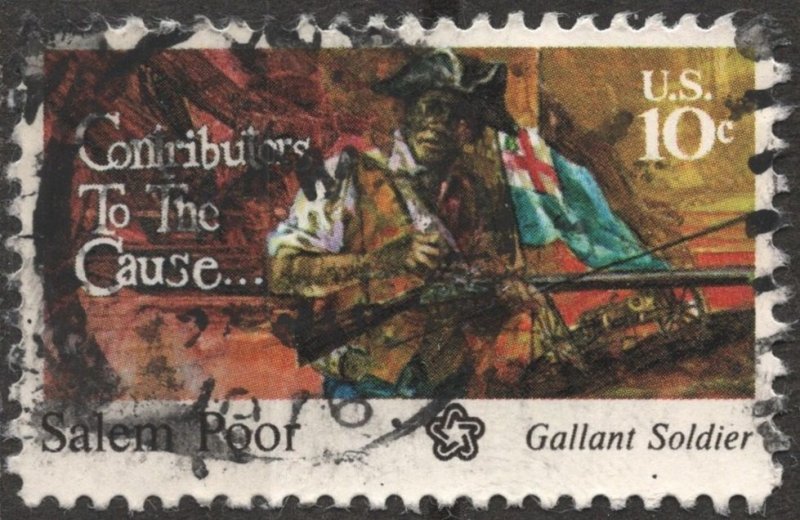 SC#1560 10¢ Contributors to the Cause: Salem Poor (1975) Used