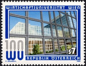 Austria 1998 MNH Stamps Scott 1769 University of Economics Vienna Science