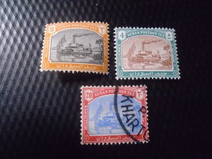 Sudan  #  J12-13/ J15  MH/ used