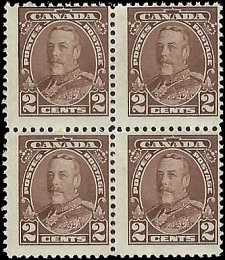 CANADA   #218 MNH BLOCKOF 4 (1)