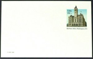 1983 US Sc. #UX99 postal card, 13 cent, mint, sharp corners, excellent shape