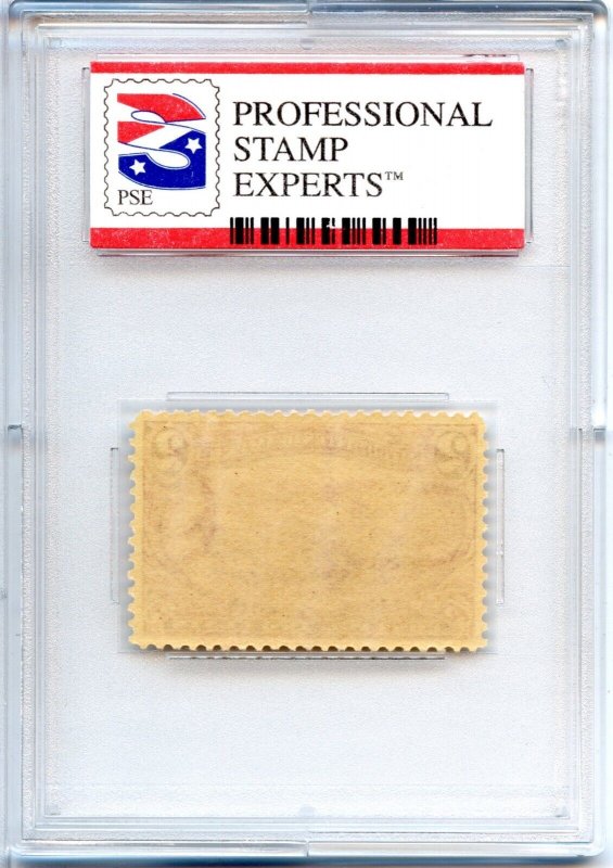 US SCOTT #286 MINT-XF-SUP-OG-NH GRADED 95 PSE ENCAPSULATED SMQ $625 (7/23/24 GP)