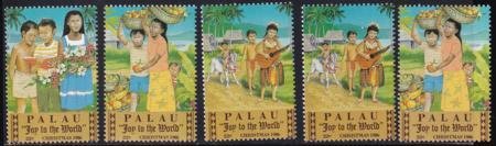 US 117-21 Trust Territories Palau NH VF Christmas