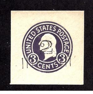 U458 Mint... Cut Square... SCV $0.50