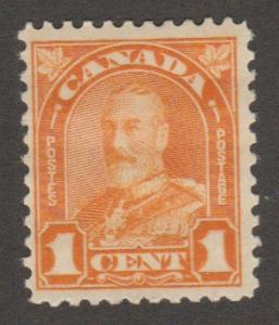 Scott #162 - Mint Hinged - King George V 'arch leaf issue'