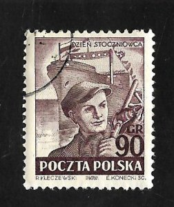 Poland 1952 - U - Scott #548