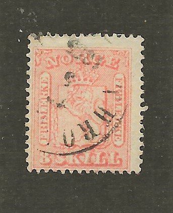 Norway 9. Used.