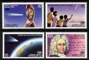 Vanuatu 1986 Halley's Comet set of 4 unmounted mint SG 43...