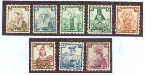 Germany #B69-73/75-8