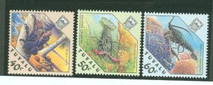 Tuvalu #451-3  Single (Complete Set)