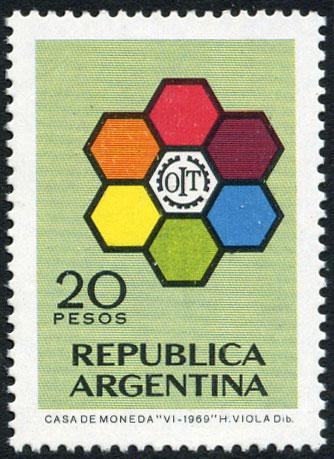 Argentina 896 MNH - ILO