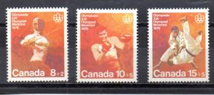 Canada B7-B9 MNH