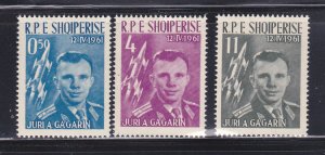 Albania 604-606 Set MNH Space (A)