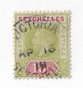 Seychelles Sc #68 18c  used with dated CDS VF