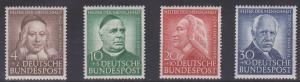 Germany #B334-7 MNH VF CV $77.50 (A8660)