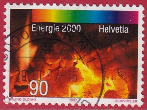 Switzerland - 1997 - Scott #1001 - used - Energy 2000