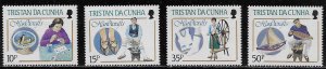 Tristan da Cunha Scott #'s 425 - 428 MH