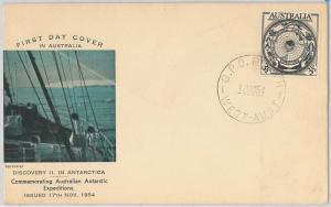 POLAR Antarctic -  POSTAL HISTORY : FDC COVER  - AUSTRALIA 1954 - Penguins Seals