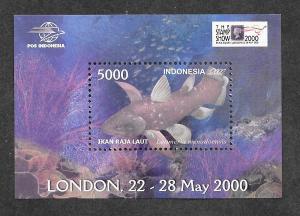 1902 Fish/London Stamp Show 2000 CV$4