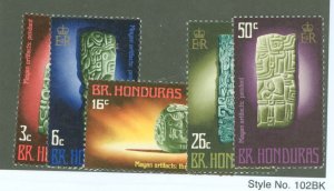 British Honduras #296-300  Single (Complete Set)