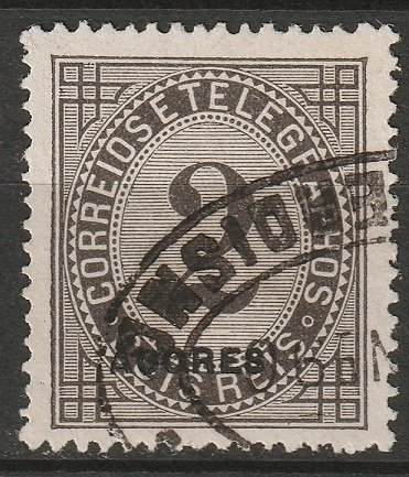 Azores 1885 Sc P3a newspaper used perf 13.5