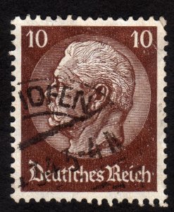 1933 Germany 10pfg, Used, Sc 405