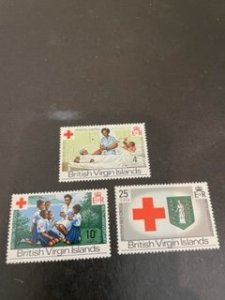 Virgin Islands sc 226-228 MVLH comp set