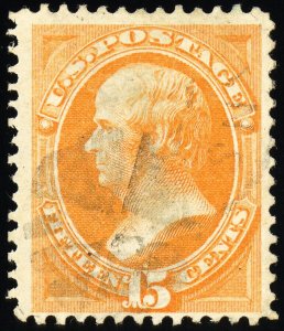 US Stamps # 152 Used VF Deep Color Light Cancel Scott Value $225.00