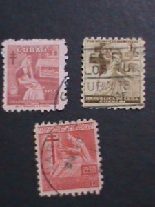 ​CUBA- VERY OLD CUBA STAMPS USED- VF  WE SHIP TO WORLD WIDE.WE COMBINED