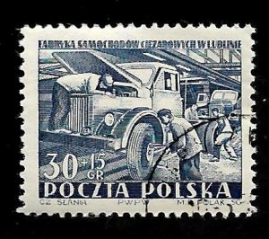 Poland 1953 - CTO - Scott #B100