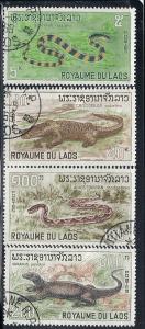 Laos #156-159 (U)  CV $6.20
