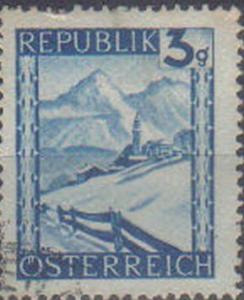 AUSTRIA, 1945, used 3g Views.