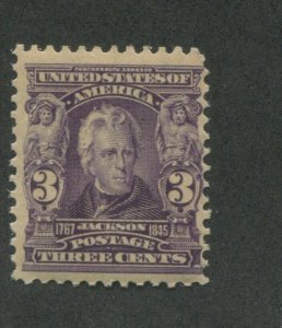 1902 United States Postage Stamp #302 Mint Never Hinged Fine Original Gum