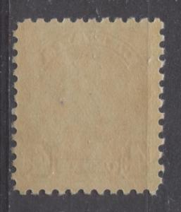 Canada #168 4c Pl Yellow Bis King George V 1930-35 Arch Issue Dp Cream VF-80 NH