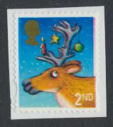 GB SG 3415 SC# 3119a 2nd Class  Used on piece Christmas 2012  see details