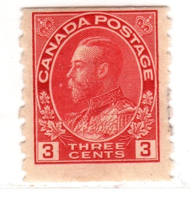 $ Canada Scott #130 mint, hinged, fine