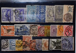 Mixed Europe Stamps and Revenue 20919-