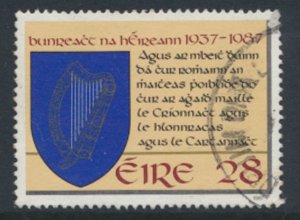 Ireland Eire SG 679 Sc# 701 Used Arms of Ireland  see details & scan         ...