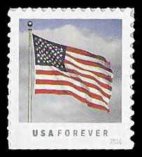 PCBstamps  US #5055 Bk Sgl {47c}U.S. Flag, MNH, (17)