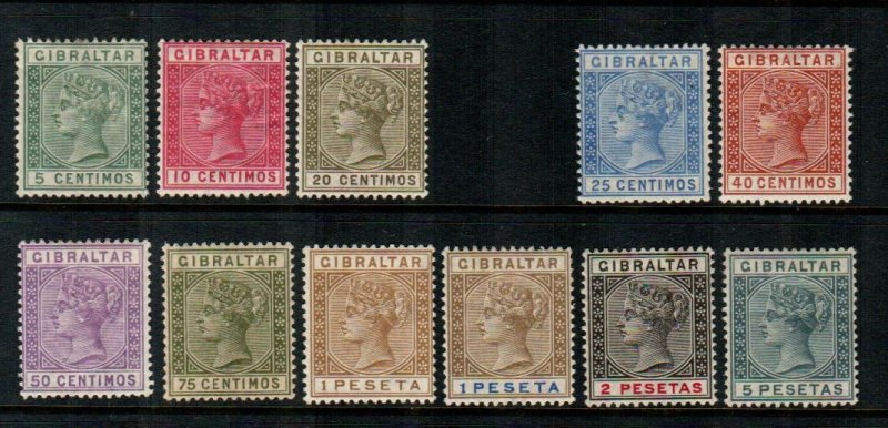 Gibraltar #29//38  Mint  Scott $263.75   Missing 31A