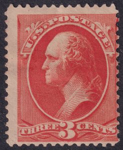 #214 Mint OG, Ave-F, Tiny thin (CV $60 - ID44177) - Joseph Luft