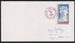 GUAM 1972 local cover AGANA NAVAL AIR STATION cds..........................B2551