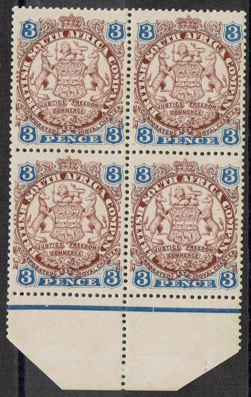 RHODESIA 1896 ARMS 3D BLOCK */**