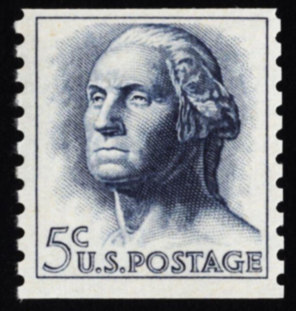 US 1229 MNH VF 5 Cent George Washington